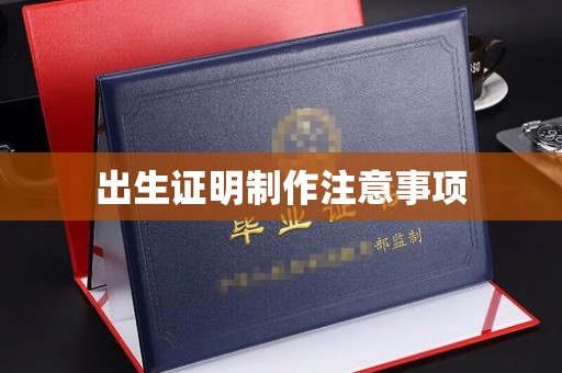 纳雍出生证明制作注意事项