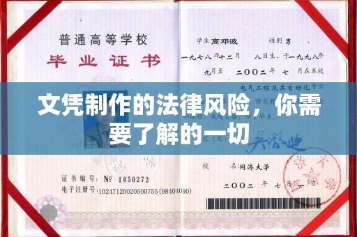 纳雍文凭制作的法律风险，你需要了解的一切