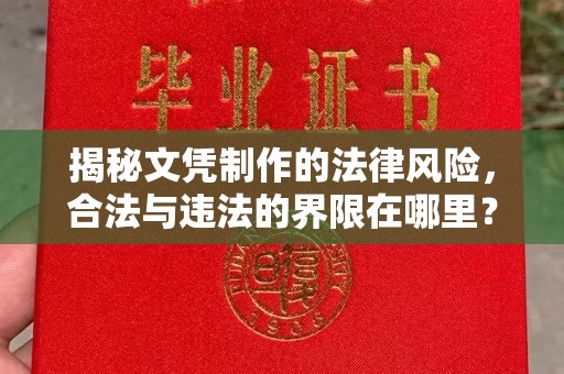 纳雍揭秘文凭制作的法律风险，合法与违法的界限在哪里？