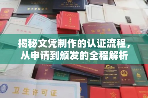 纳雍揭秘文凭制作的认证流程，从申请到颁发的全程解析
